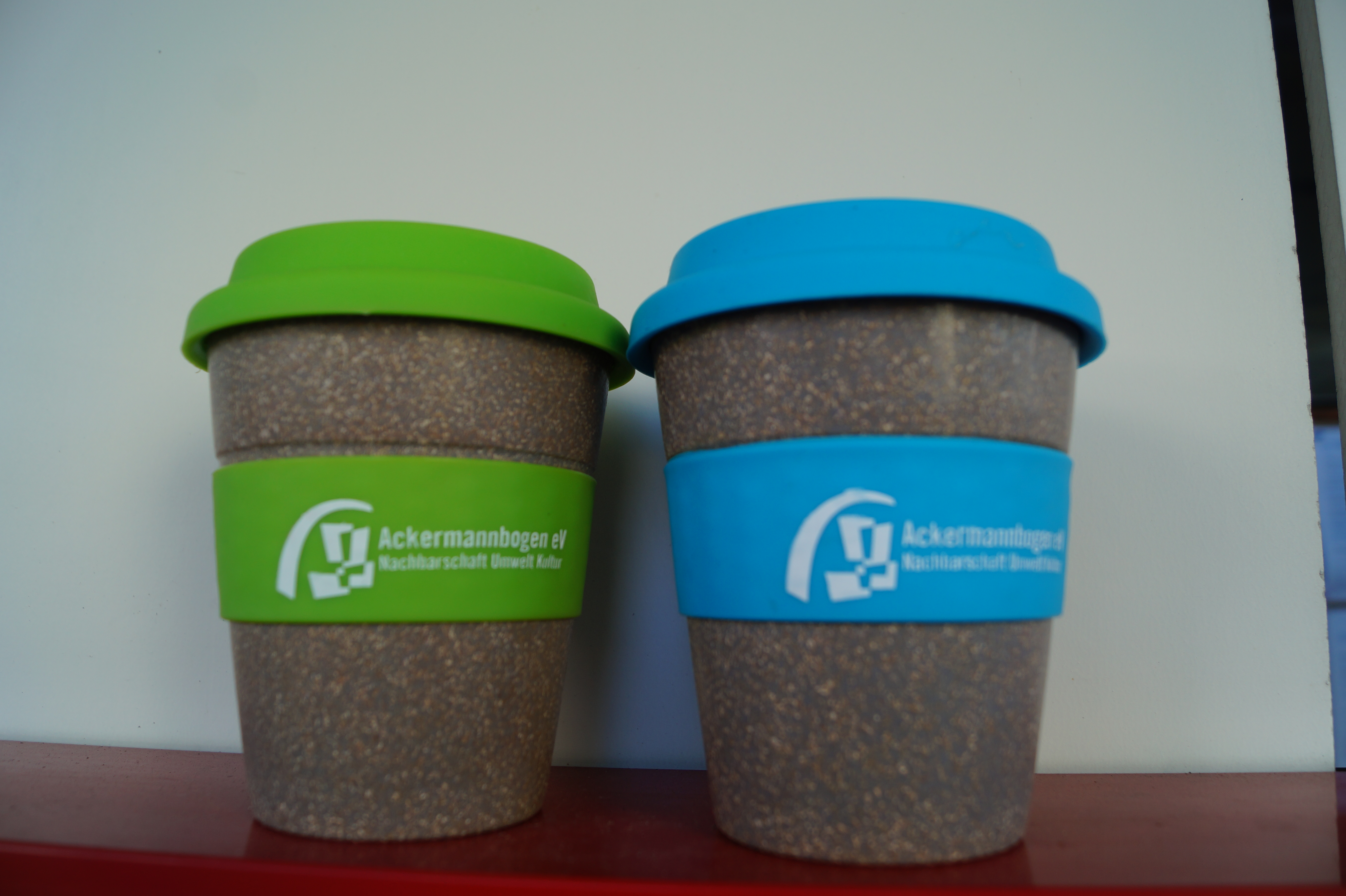 Trinkbecher (aus Bambus) für Heiß- und Kaltgetränke, optional mit Deckel