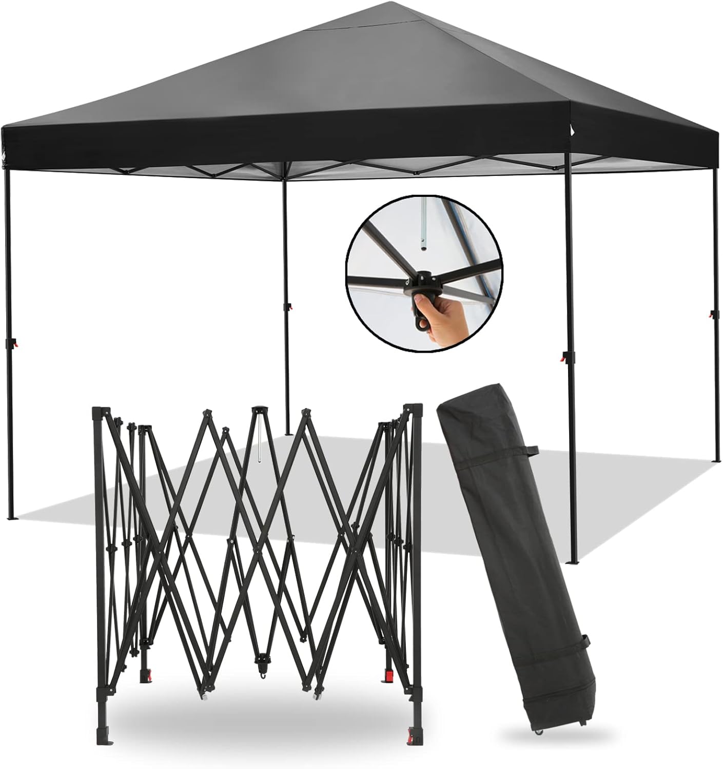 Pavillon (300 x 300 cm, mobil, faltbar, in Packtasche)